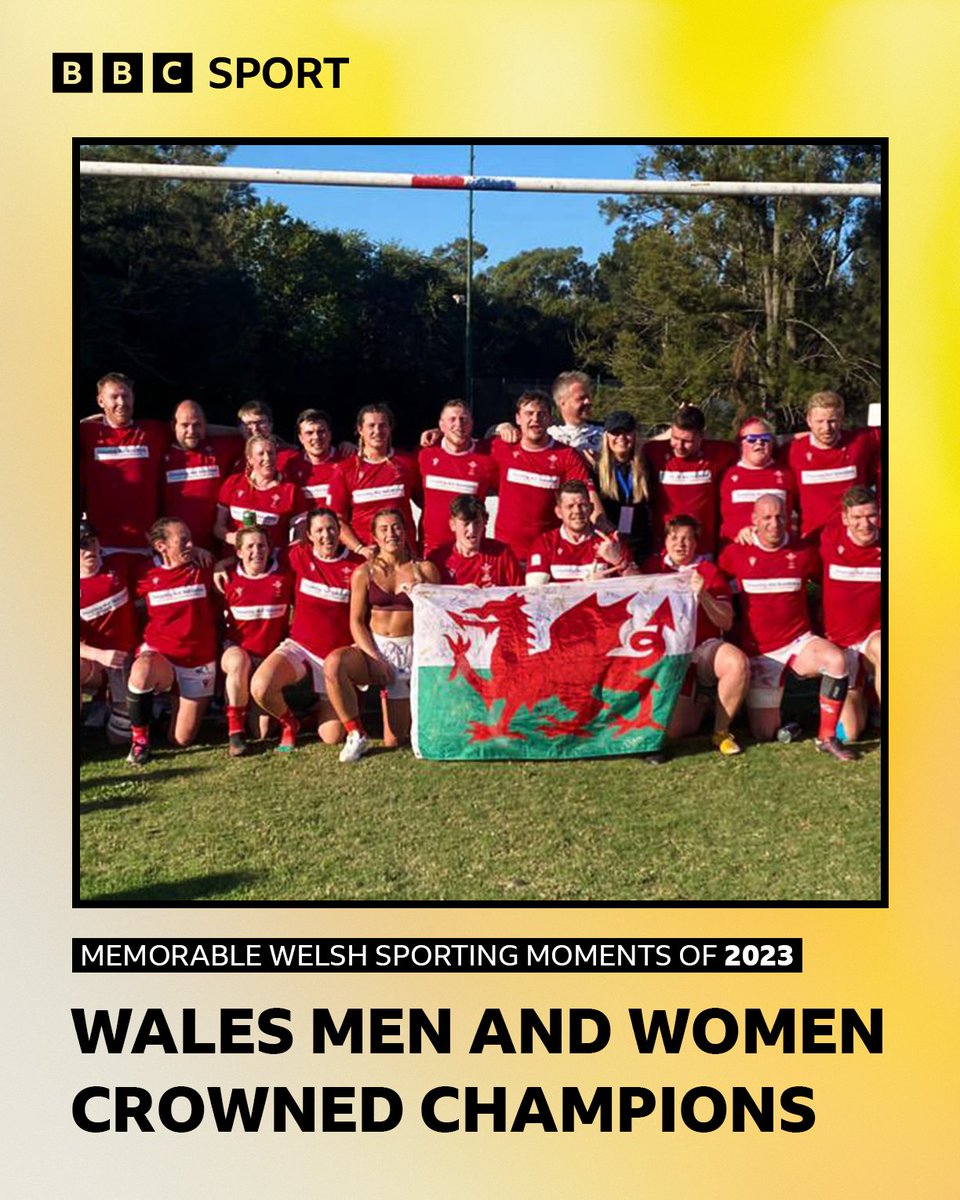 5. @WalesDeafRugby men and women were crowned World Deaf Rugby Sevens World Cup champions in April 🏆 Wales men successfully defended their title against Australia, a 20-5 victory sealing a third successive title ✅ It was the first time Wales women had reached the final and