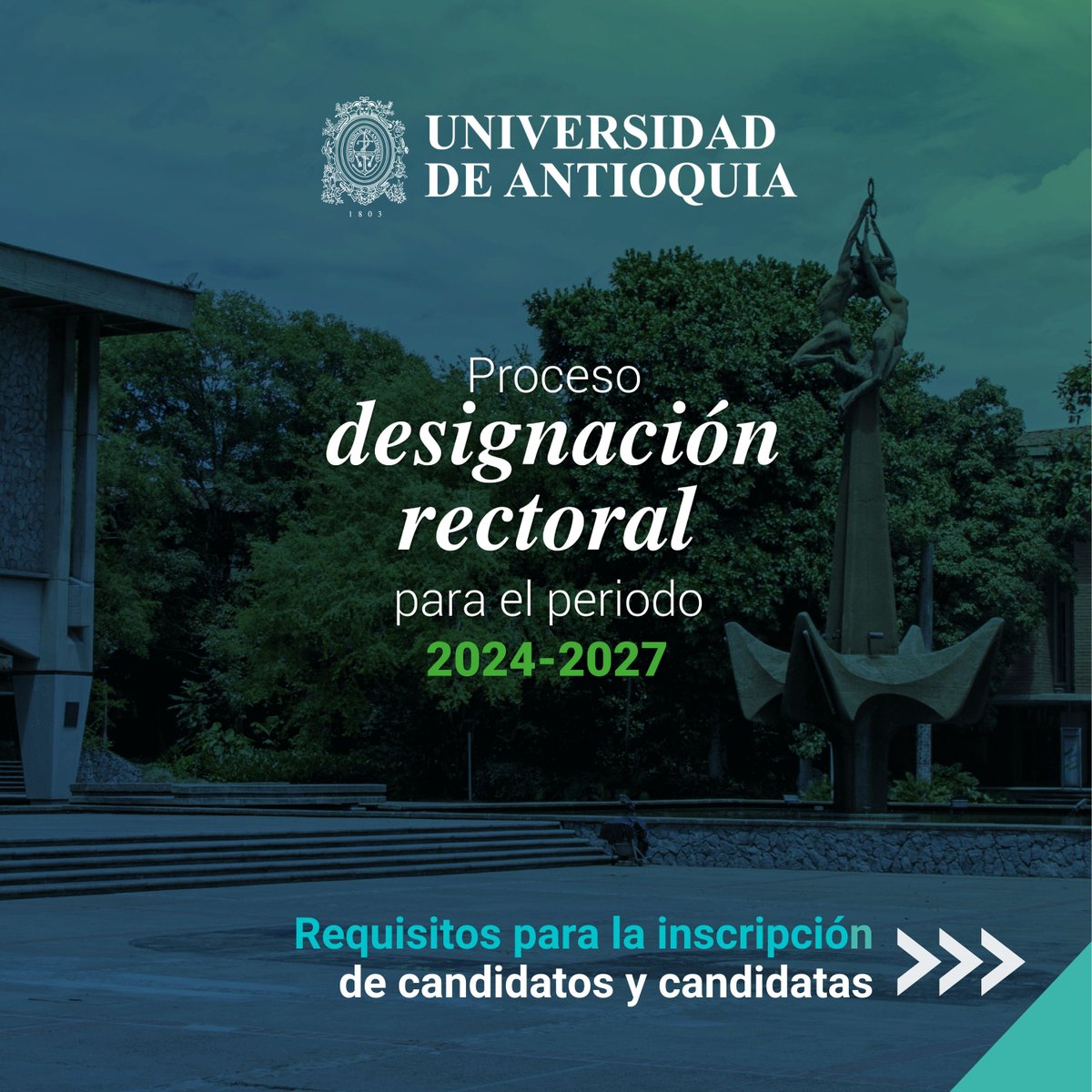 👋 Estamos en el proceso de designación rectoral #UdeA. ¡Te contamos los requisitos y calidades para inscribirse como candidato o candidata! ⬇️