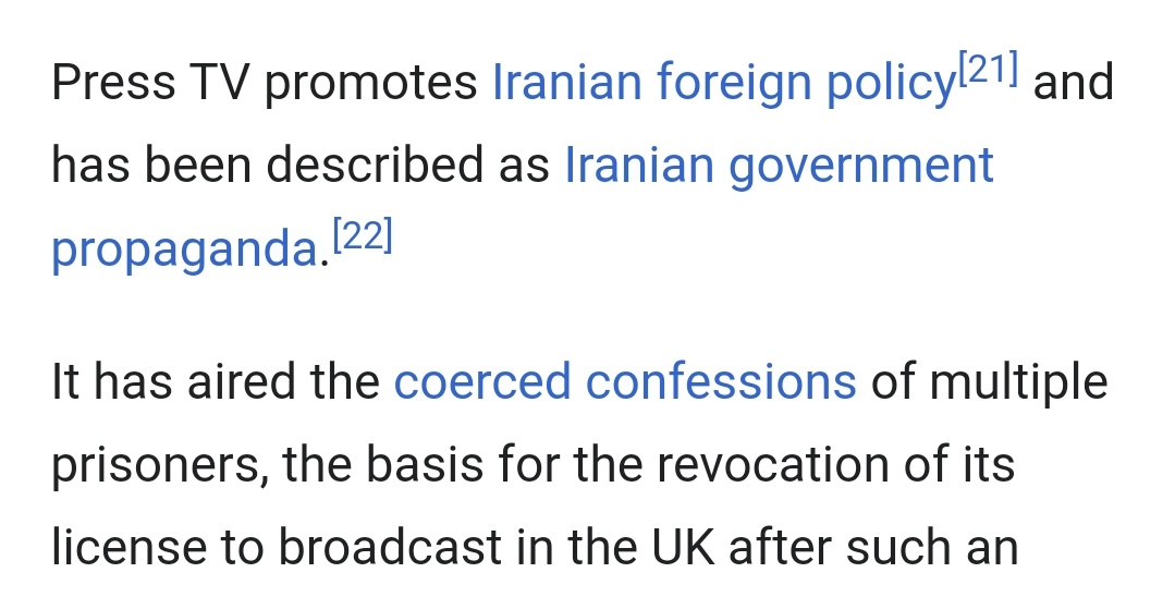 DHermiens's tweet photo. @DerbyChrisW The best Iranian propaganda! You don't wanna miss that..eh https://t.co/WgPET5Zsj3