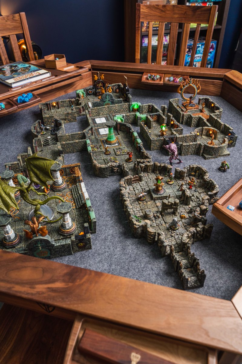 WyrmwoodGaming's tweet image. Who wants to sit at this table? 🙌🙋‍♀️