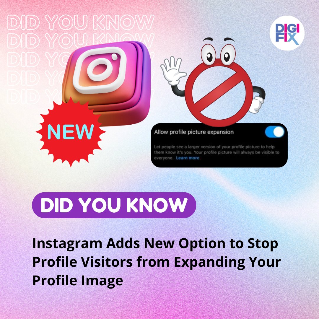 🚀 Instagram Adds New Option to Stop Profile Visitors from Expanding Your Profile Image 🤩
#InstagramUpdate #PrivacyControl #ProfileSecurity #SocialMediaFeatures #viral #competitors #Marketingtips #business s #ViralContent #SocialMedia #content #hashtags  #marketingdigital