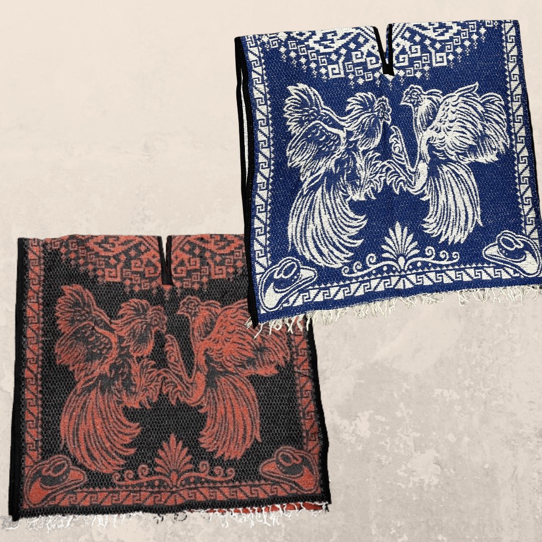 rodeodurango's tweet photo. ¡Gabanes con Gallos sin Gorro disponibles! 🐓
🔍Shop: Roosters Fighting Poncho/Gaban
¡Varios colores todavía disponibles! ✈️🚚
compra en https://t.co/TVqdMqICtl #textiles #artesaniasmexicanas #gabanes #ponchos #jorongo #artesanias https://t.co/bFsNVbS8fV
