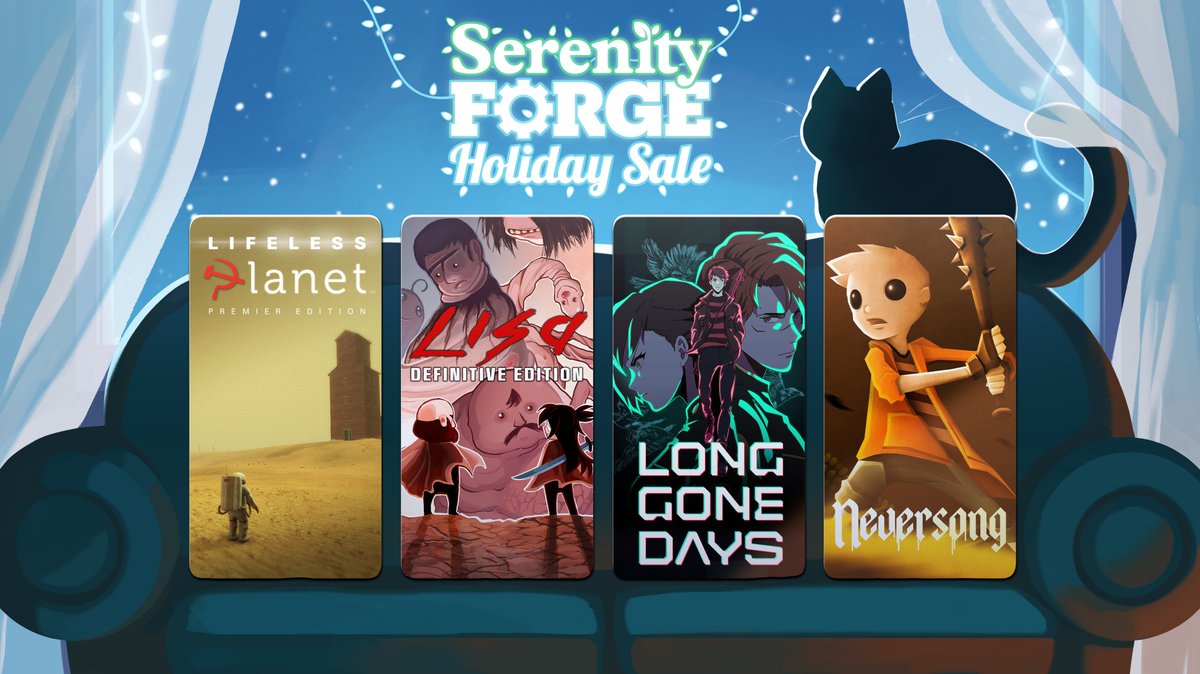 ⛄The holiday season is still going, so dive into our Winter Sales on every platform⛄ Steam store.steampowered.com/publisher/sere… Nintendo eShop nintendo.com/us/search/#cat… PlayStation Store store.playstation.com/en-us/concept/… Microsoft Store xbox.com/en-us/games/st… Epic Games Store store.epicgames.com/en-US/p/doki-d…