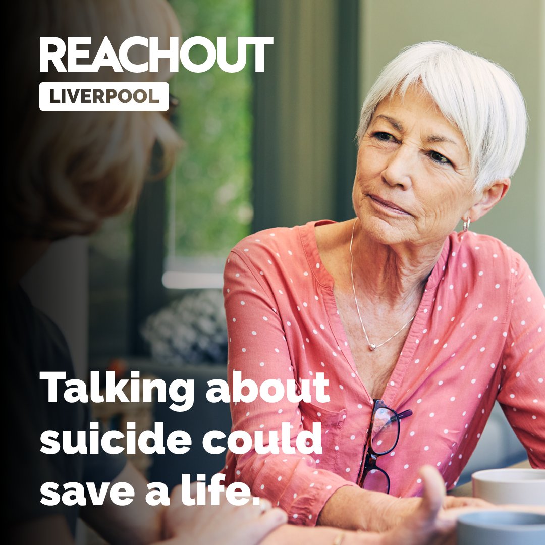 lpoolcouncil's tweet photo. Talking about suicide could save a life.
If you are concerned about someone, reach out and start a conversation.
https://t.co/M74DVZz2A2
#ReachOutLpool https://t.co/Ig8qcI6rcP