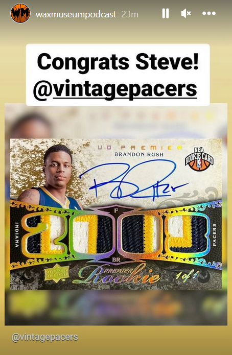 WaxMuseumPC's tweet image. One of my good friends is looking for Brandon Rush rookie year 1/1 (or very rare) cards. Can you help him out?