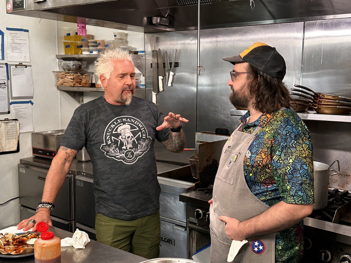 Holy moly, stromboli - WISEACRE and Little Bettie are going to be on @FoodNetwork Diners, Drive-Ins and Dives! Join our watch party at downtown HQ/Little Bettie on Friday, January 12th at 8:00pm.
