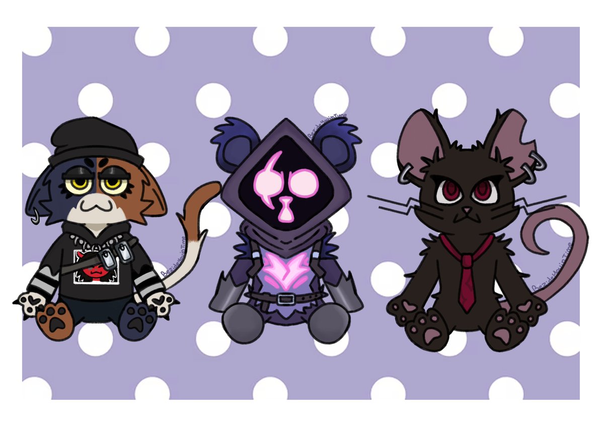 bezideyouintime's tweet image. Get plushified losers

#Meowskulls  #RavenTeamLeader #RTL #Camille #FortniteArt #furryart #Fortnite #Fanart