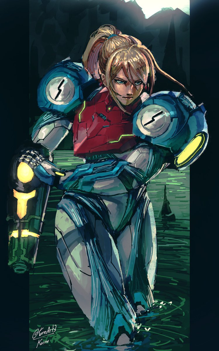 KornArt3's tweet photo. METROID https://t.co/qKhqt3Rinf