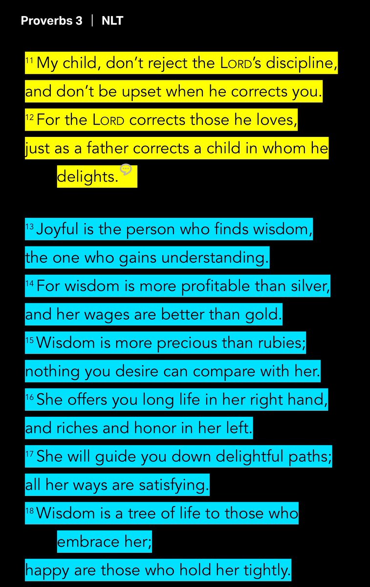 God doesn’t not delight in “correction”, yet through it He show’s us His concern for our lives.
Our relationship with God is NOT built on “correction”. Any relationship based on correction leaves the recipient dysfunctional. However, any parental relationship without it leaves
