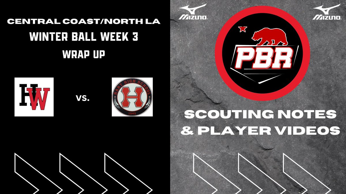 Winter baseball Week 3 wrap up from <a href="/hardy03bsbl/">Steven Hardesty</a>

👀 on <a href="/hwbaseball/">Harvard-Westlake</a> vs. <a href="/hart_baseball/">Hart Baseball</a>
🌟star power #1 player in '24
🔏6 D1 commits 
🔭 on uncommitted '24s/'25s and a '27
📹 &amp; 🗒️on teams/players

🔍find it all at loom.ly/qr5Dj7I

#BeSeen #ShapeTheState