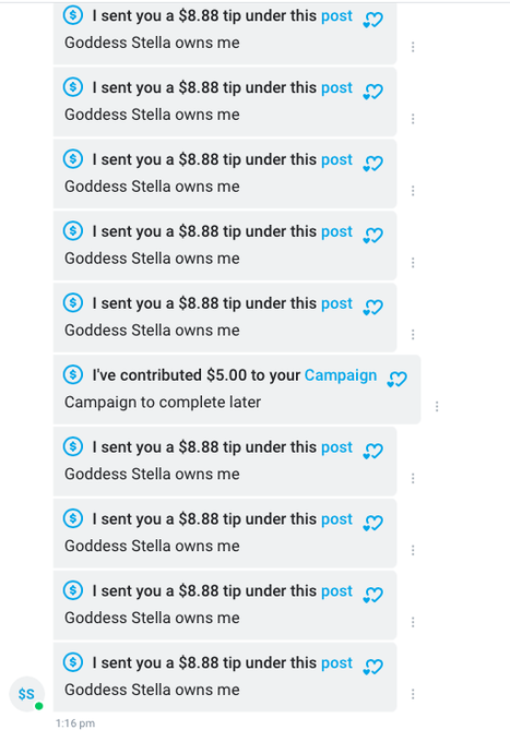 My sissy often tips for hours like this just because it makes me smile. Watch, learn, do &amp; become better<a href="/tag/realloyalfans"class="tags"><span>#realloyalfans</span></a>