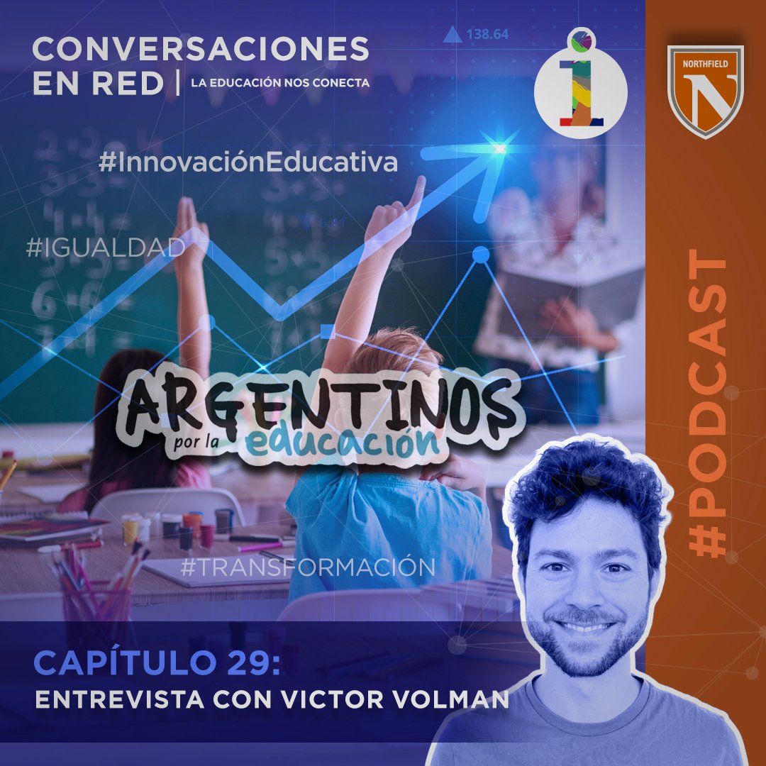 conectadosnfs's tweet photo. 🎙️No te pierdas la entrevista en #ConversacionesEnRed con Víctor Volman, dir. del observatorio de Argentinos por la Educación. Exploramos la urgencia de transformar la educación argentina mediante datos,  acuerdos y campañas. @ArgxEdu @daklar 🔗https://t.co/HTQulMl7Kq https://t.co/5bCOuPDwr4
