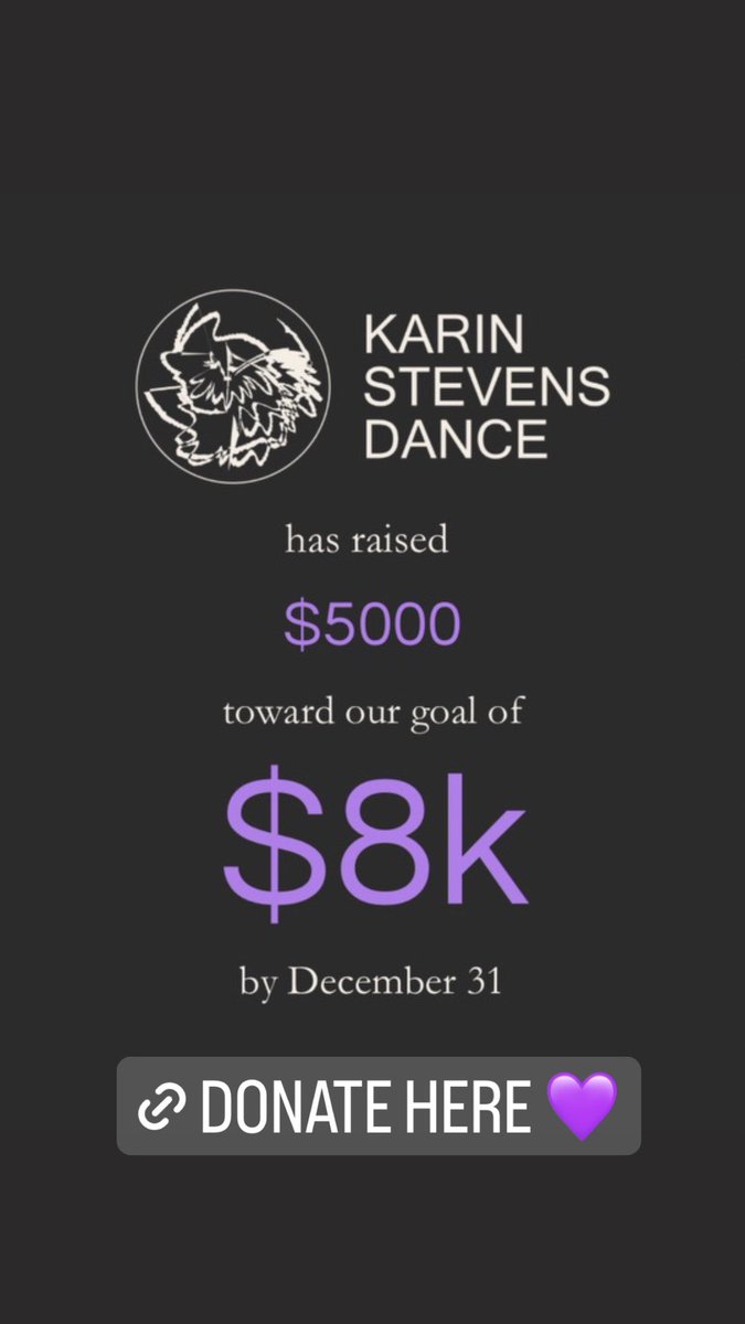 karinsdance's tweet photo. Donate here to help us reach our goal by the year end: https://t.co/XMywLDJy16 https://t.co/pW2Fq8fVMo