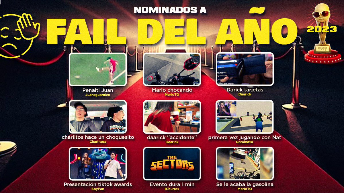 dedreviil's tweet photo. Más nominaciones para los #SIMONES2K23

Mañana 6pm podrán votar a sus favoritos en mi canal. https://t.co/QZ8rBUgFN5