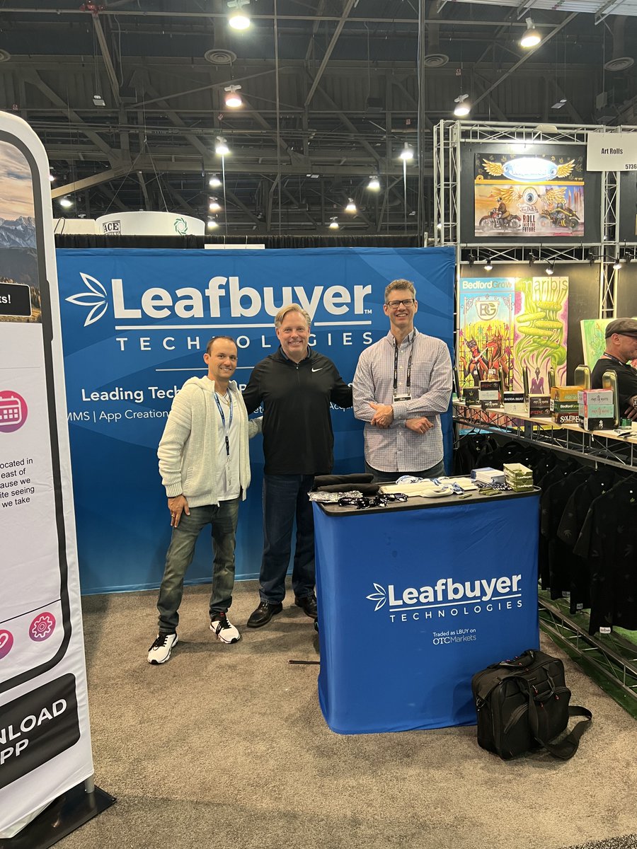 Leafbuyer's tweet photo. A huge success at @MJBizDaily MJBizCon in Las vegas
#TechnologyNews https://t.co/S6gDJtTZB5