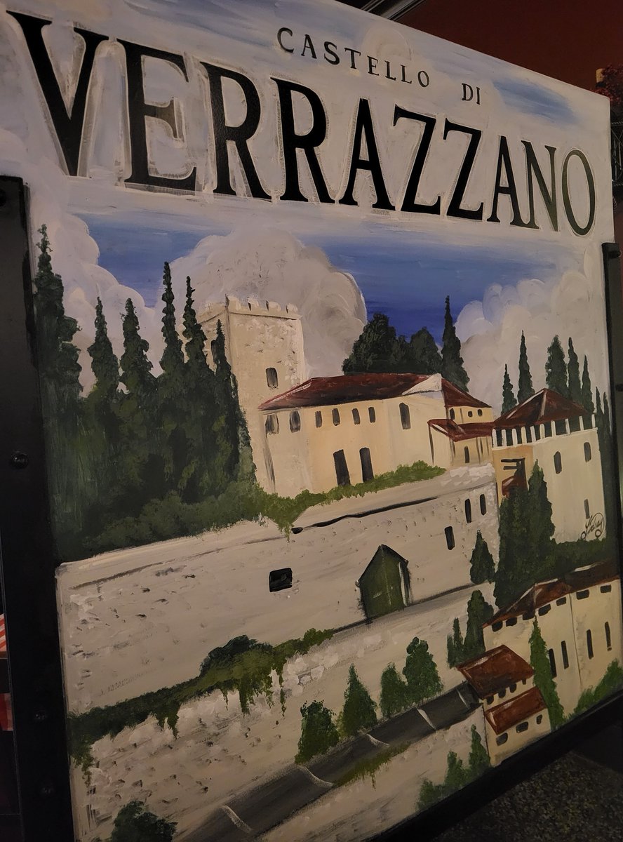 Shout out to @verrazzano_castello

We love to boast about your wines! They frequent our wine list and always please!

Pop in to see out newest mural in our dining room.
New Years Eve spots are filling up fast!

Sunday, December 31st 3:00 pm - 10:00 pm
#Tuscany #wine #newyearseve