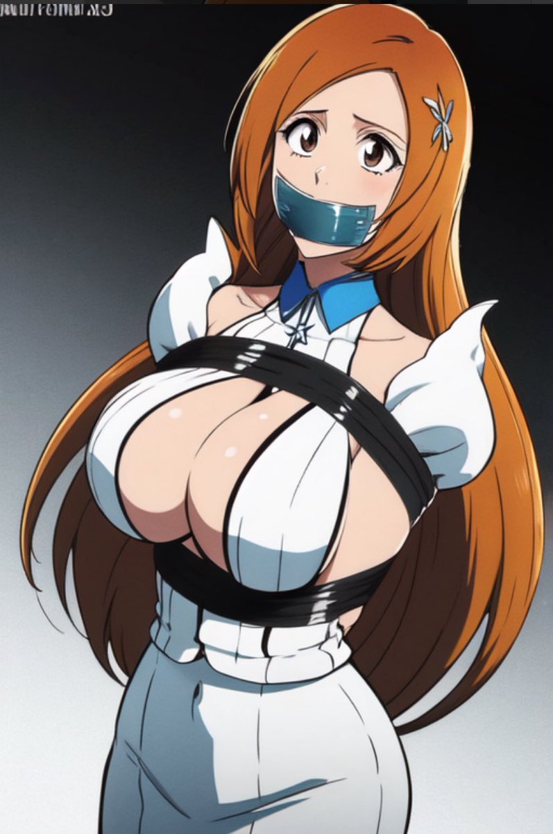 mit4lex's tweet image. Orihime inouie tape gagged 
#BLEACH #bondage #onlyfan #tape #tapegag #anime #animebondage