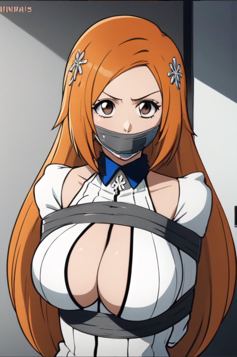 mit4lex's tweet image. Orihime inouie tape gagged 
#BLEACH #bondage #onlyfan #tape #tapegag #anime #animebondage