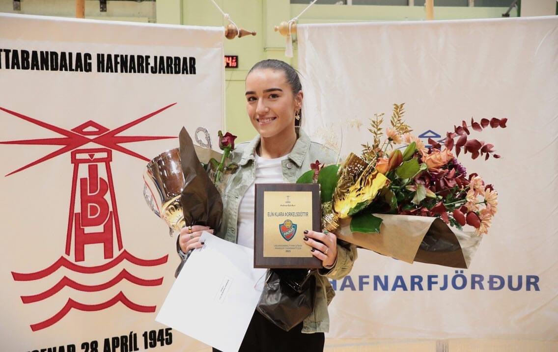 Í kvöld var leikmaður okkar Elín Klara kjörin íþróttakona Hafnarfjarðar árið 2023💥

hafnarfjordur.is/elin-klara-og-…