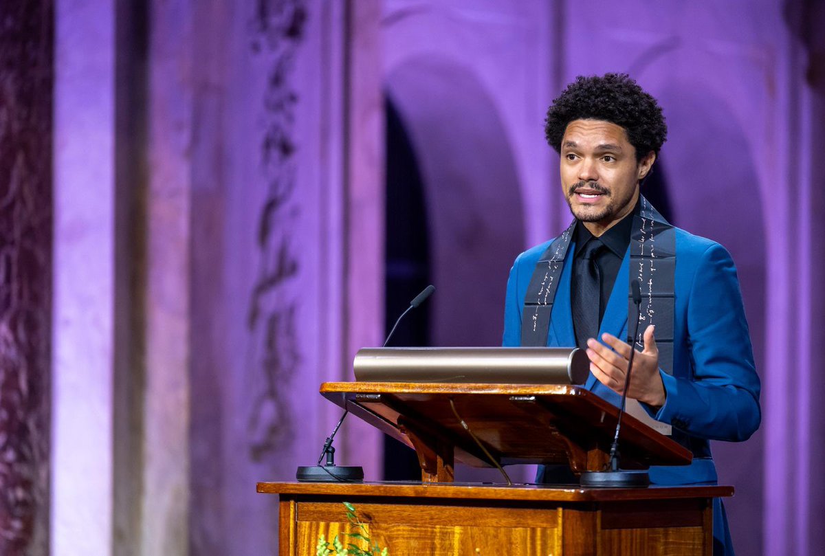 Trevor Noah won the 2023 Erasmus Prize. The award was presented to him by King Willem-Alexander of The Netherlands.

He is the first Comedian to win the Erasmus Prize since Charlie Chaplin in 1965.