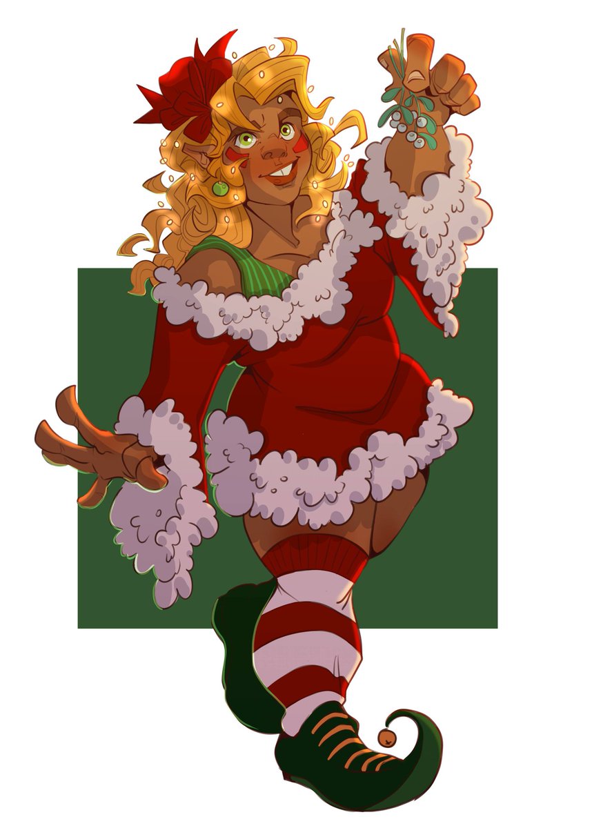 dgriffin325's tweet photo. Merry Switchmas bitches #dndart https://t.co/WiqRdpwU9v