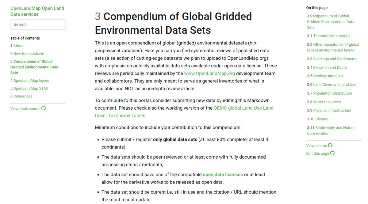 OpenGeoHub Foundation (@opengeohub) on Twitter photo All global environmental (open) data sets listed at one place: openlandmap.github.io/book/compendiu…
If you are aware of some relevant open global data set that we have maybe missed, please post here, or edit the document directly via Github. Thank you! <a href="/EarthMonitorOrg/">Open-Earth-Monitor project</a> #OpenLandMap All global environmental (open) data sets listed at one place: openlandmap.github.io/book/compendiu…
If you are aware of some relevant open global data set that we have maybe missed, please post here, or edit the document directly via Github. Thank you! <a href="/EarthMonitorOrg/">Open-Earth-Monitor project</a> #OpenLandMap
