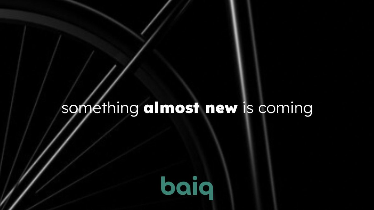 FilBrunelleschi's tweet photo. something almost new is coming 🚴♂️ #baiq #Innovation #UrbanMobility https://t.co/yHBVJR7gBh