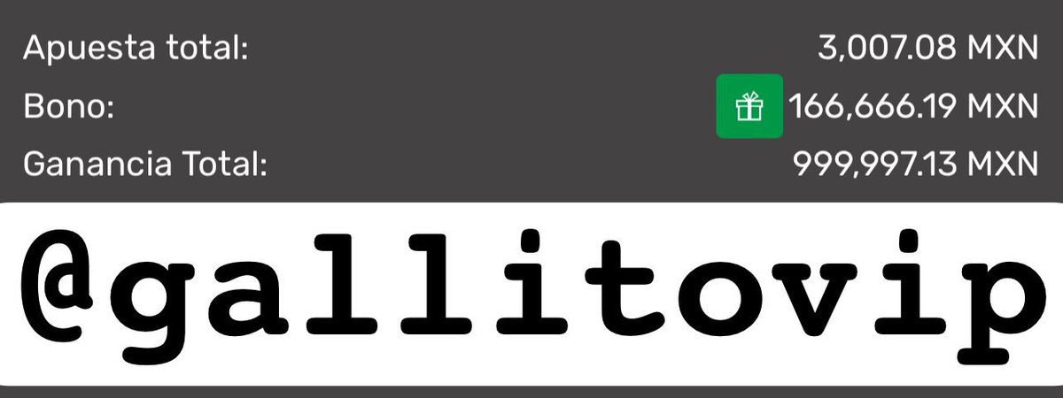 GallitoVip's tweet photo. Y si antes de que acabe el año intentamos ganar un parley de 1 millón de pesos apostando 3,000? 💣🤯

Quisiera saber cuantos estarían interesados en meter este pick conmigo🫂

RT y ❤️ https://t.co/WyXPygnZpn