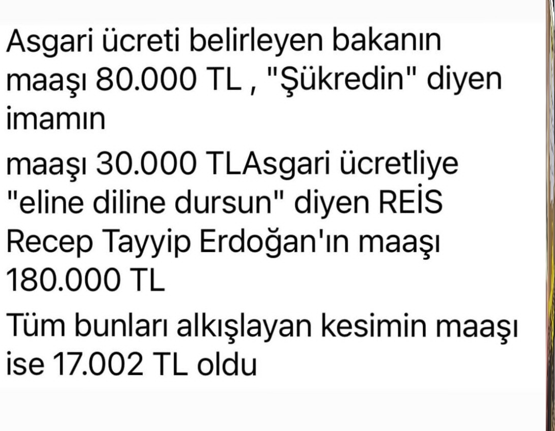 mef_tune's tweet image. Soğan ekmek yerizciler!!
#asgariuecret #2tl