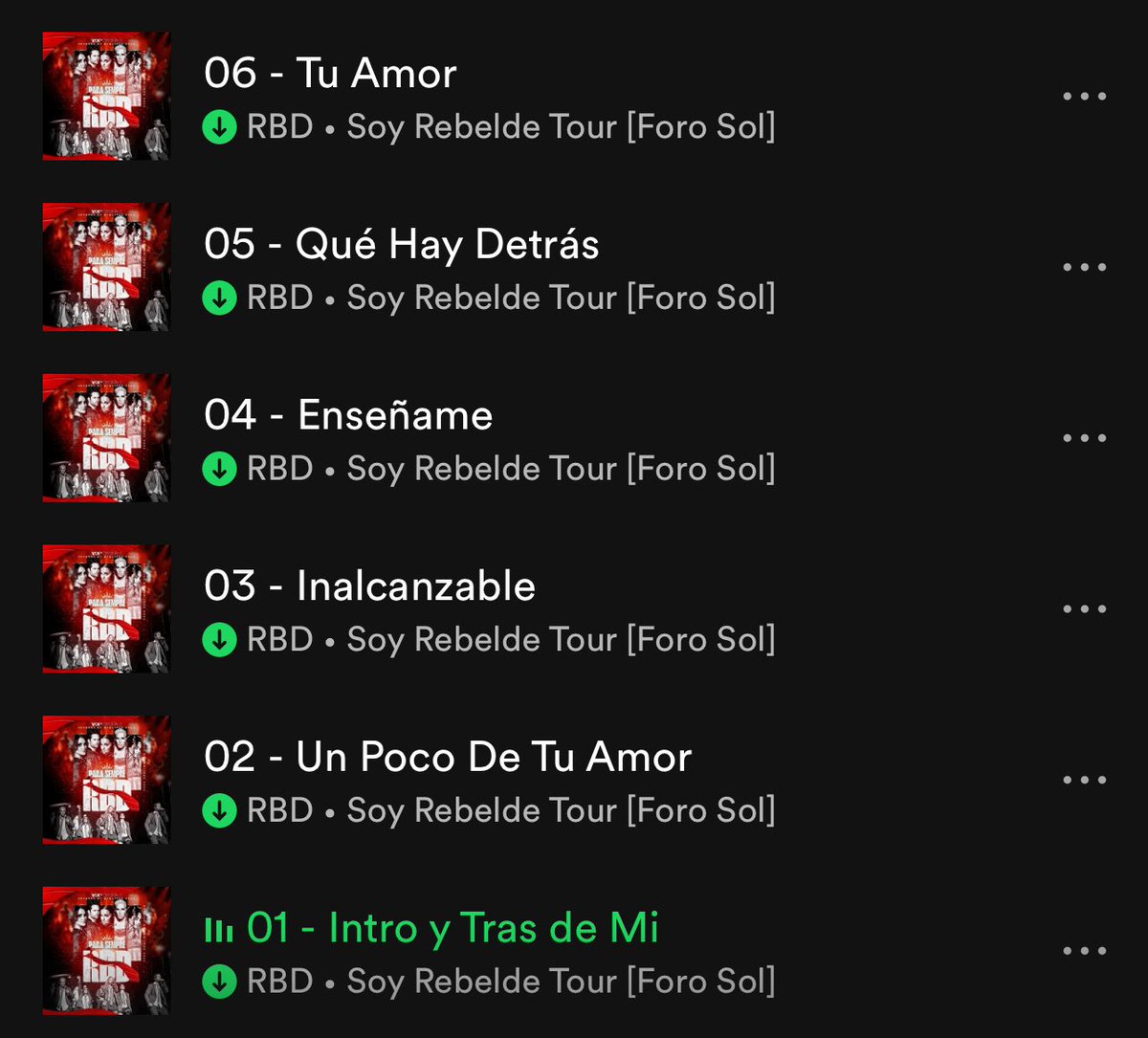cwasstiel's tweet photo. 👔⭐️ Como adicionar o álbum da Soy Rebelde Tour - Foro Sol no Spotify (iOS version); a thread; https://t.co/NCvECSidKh