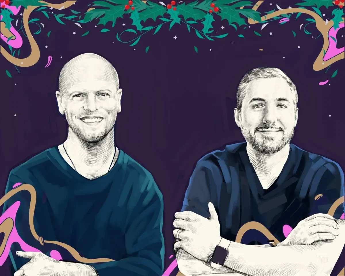 tferriss's tweet photo. NEW podcast episode is up! 

The Random Show — 2024 New Year’s Resolutions, Tim’s 30-Day No-Caffeine Experiment, Mental Health Breakthroughs, AI Upheaval, Dealmaking and Advising for Startups, The Next-Gen of Note-Taking, Digital Security Tips, and Much More

cc: @kevinrose 

Please enjoy! 🙌