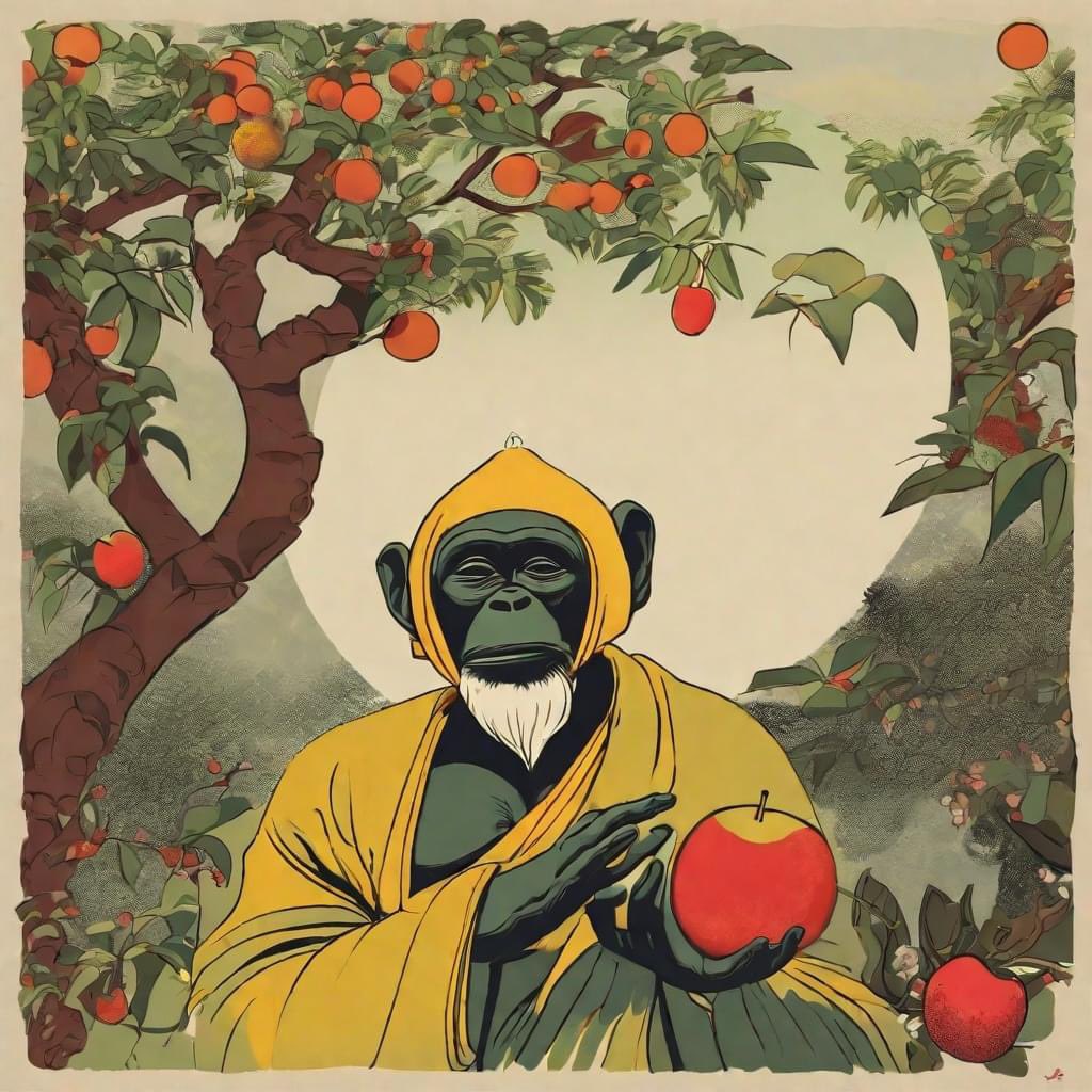 zen_scape's tweet photo. Knowing where the ripe fruit is, is power - Zen Ape Proverbs https://t.co/Nn35gluldm