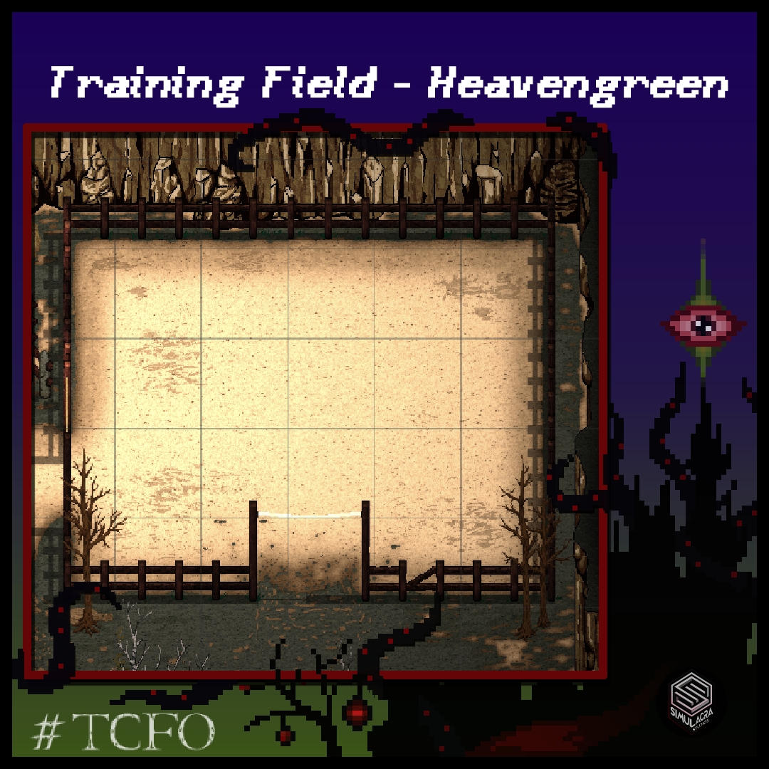 SimulacraVGS's tweet photo. PROJECT TCFO  👾 | 🛡️ Presenting the ‘Training Field’ – the crucible of Heavengreen’s  strength, where soldiers forge their skills and new heroes are born!  🌄💪

#UpdateTCFO #ProjectTCFO #indiegames #roguelikegames https://t.co/pQFhRLySCj