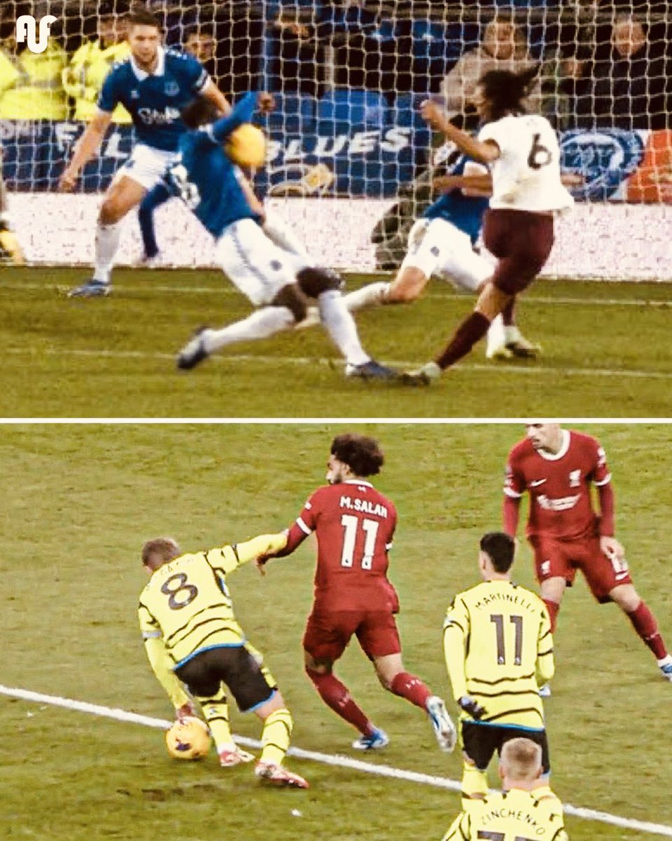 The referee did not need to check the var but still gave them a penalty