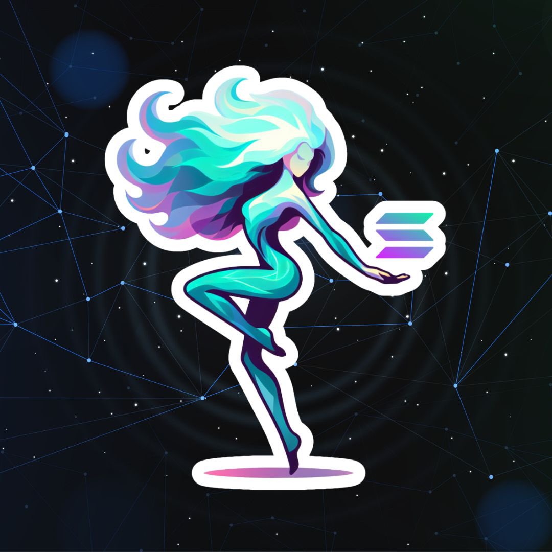 Solana Fire Dancer  stickers! 🔥 💃🏻 
 $SOL
#crypto #stickers #solana

DM us to get yours