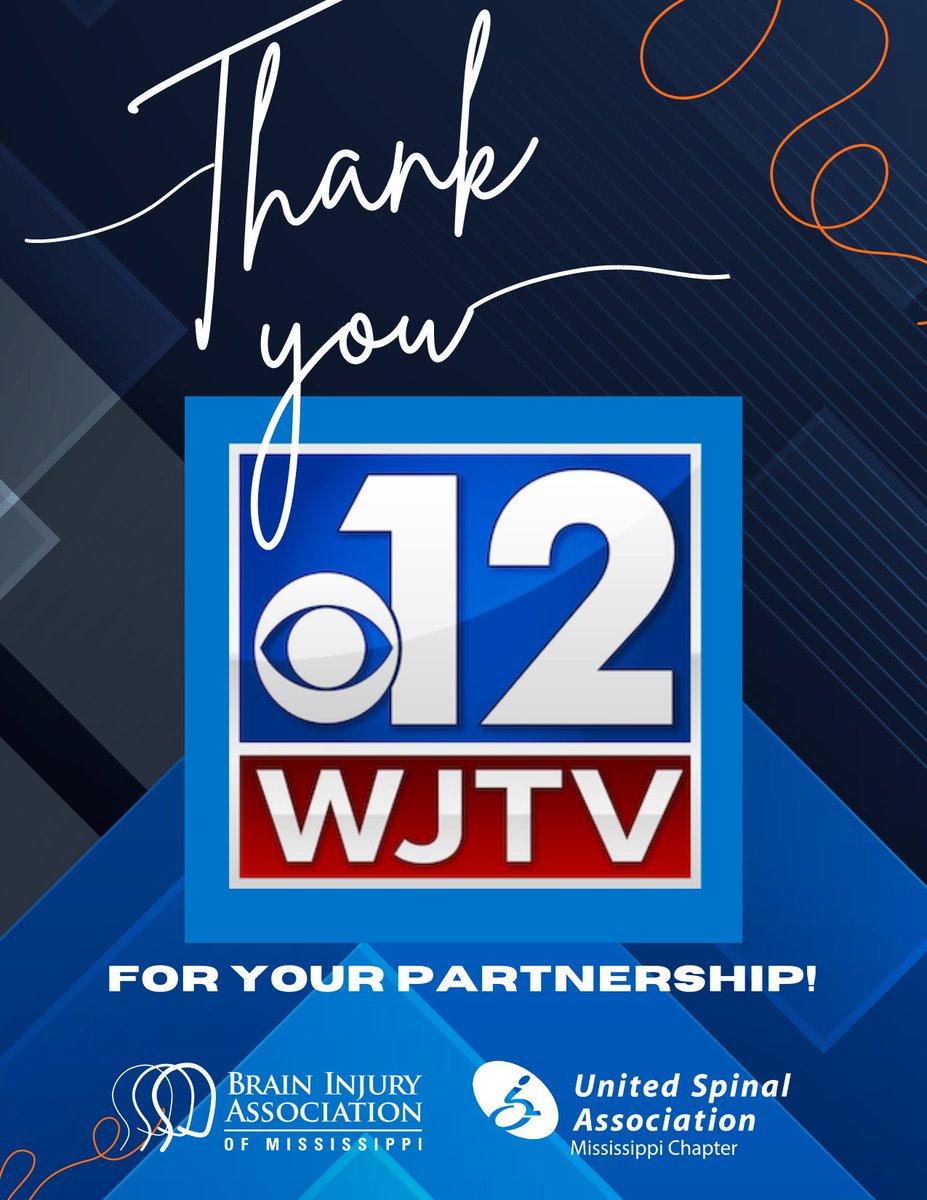As BIAMS/USAMS’s television media partner, WJTV has helped our organization spread awareness about brain and spinal cord injury to thousands of people who may otherwise never have known about it. 

Thank you so much for all you do! 

Want to donate?  bit.ly/3pgbNNH