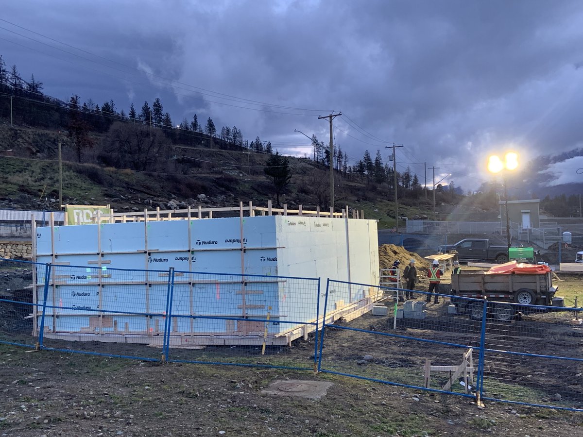 Our foundation in Lytton is ready for concrete. Working with Vancouver ICF, who panelized the Nudura ICF, we have been able to rush to get the foundation in 5 working days before winter really sets in!

#LyttonBc #RDCFineHomes #FireRebuild