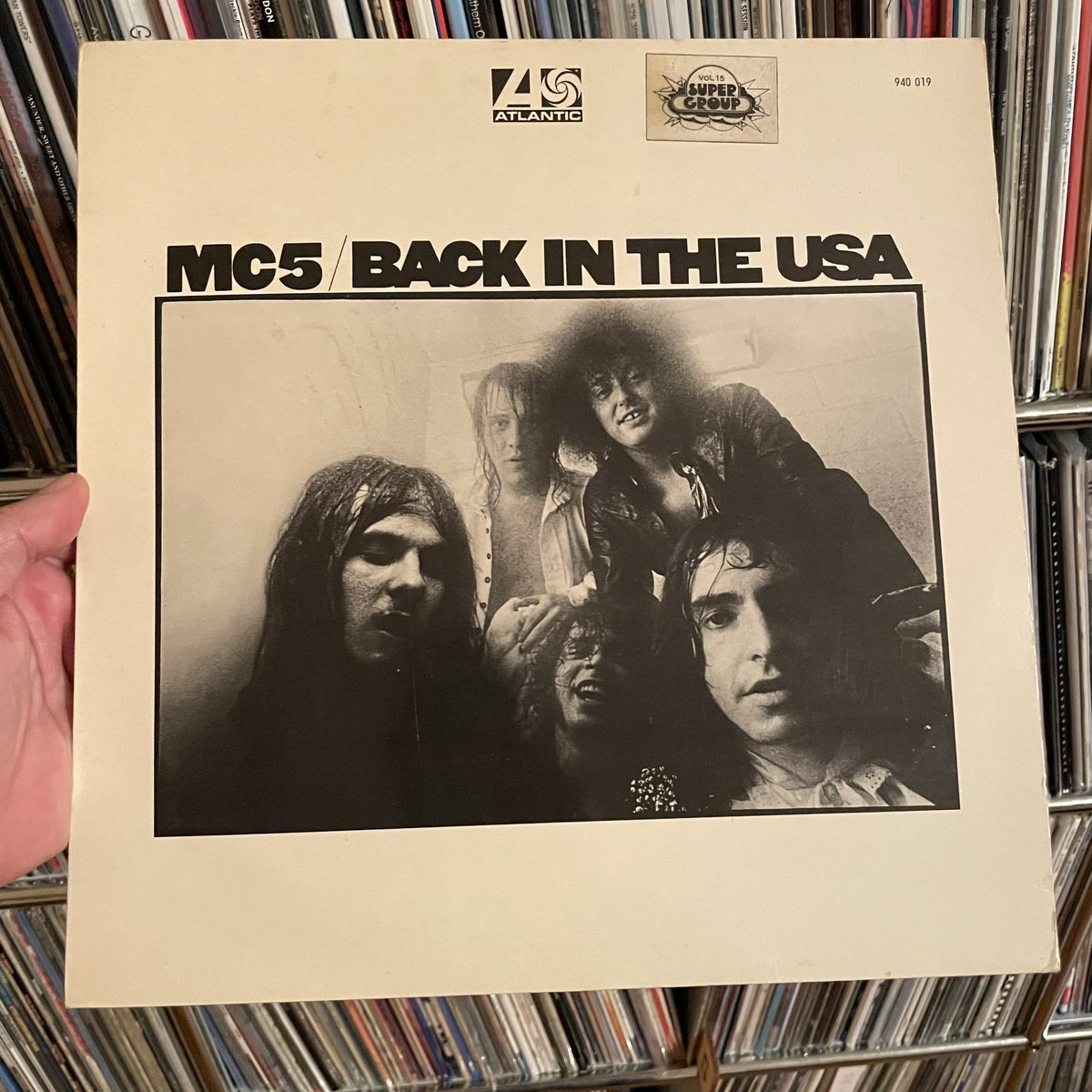 And now, Back in the USA / MC 5 French first pressing.