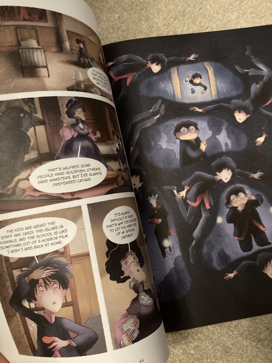 Groosham Grange: The Graphic Novel will stop graphic novel fans in their tracks! Shadowy, mysterious and completely engaging, it will be snatched up by readers!
<a href="/WalkerBooksUK/">Walker Books</a> 
From the genius of
<a href="/maxelhermenier/">Maxe L'Hermenier</a>, Clément Lefèvre &amp; <a href="/AnthonyHorowitz/">Anthony Horowitz</a>