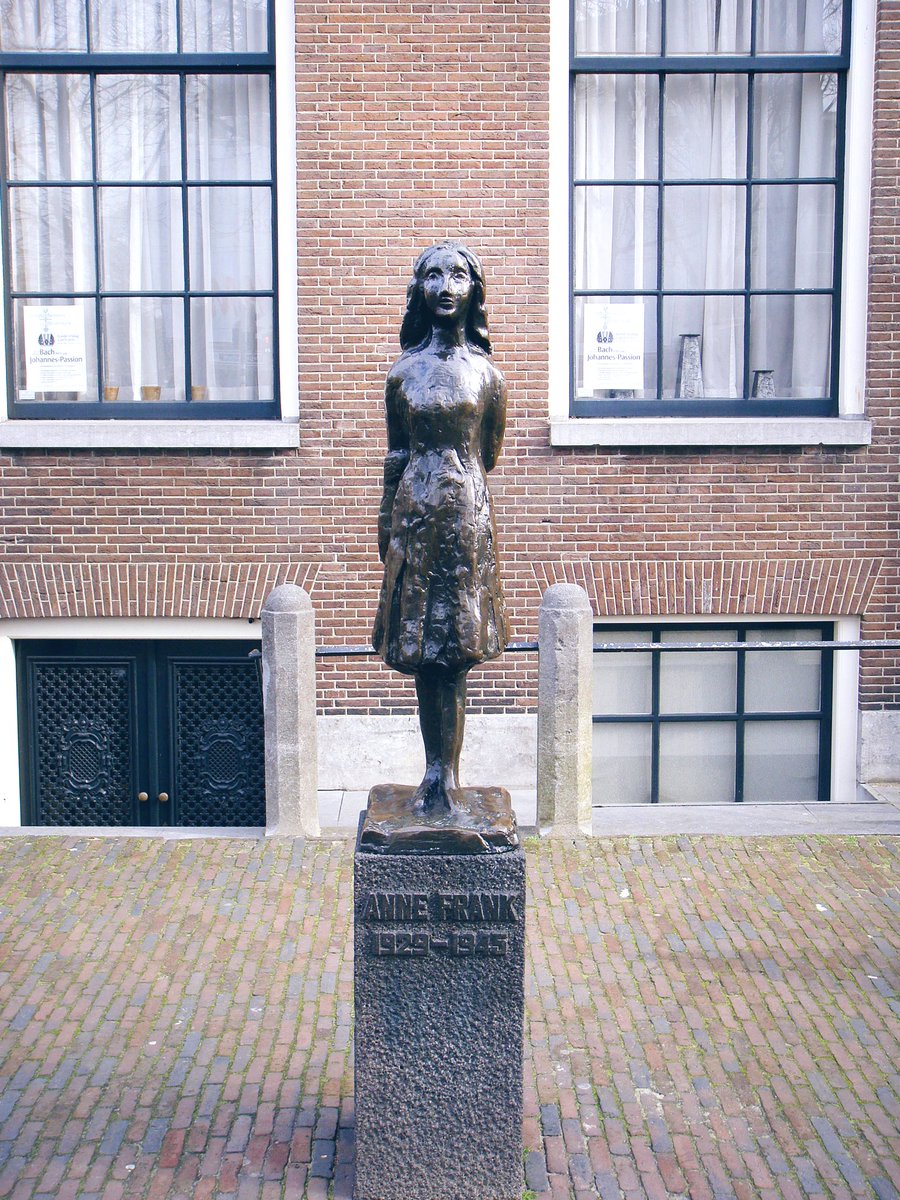 I visited the Anne Frank House in Amsterdam today. To stand in the room where young Anne hid for two years - eventually to be found and murdered - was a stark reminder of what can happen when we let tribalism, power, and fear overwhelm our common humanity. #NeverAgain
