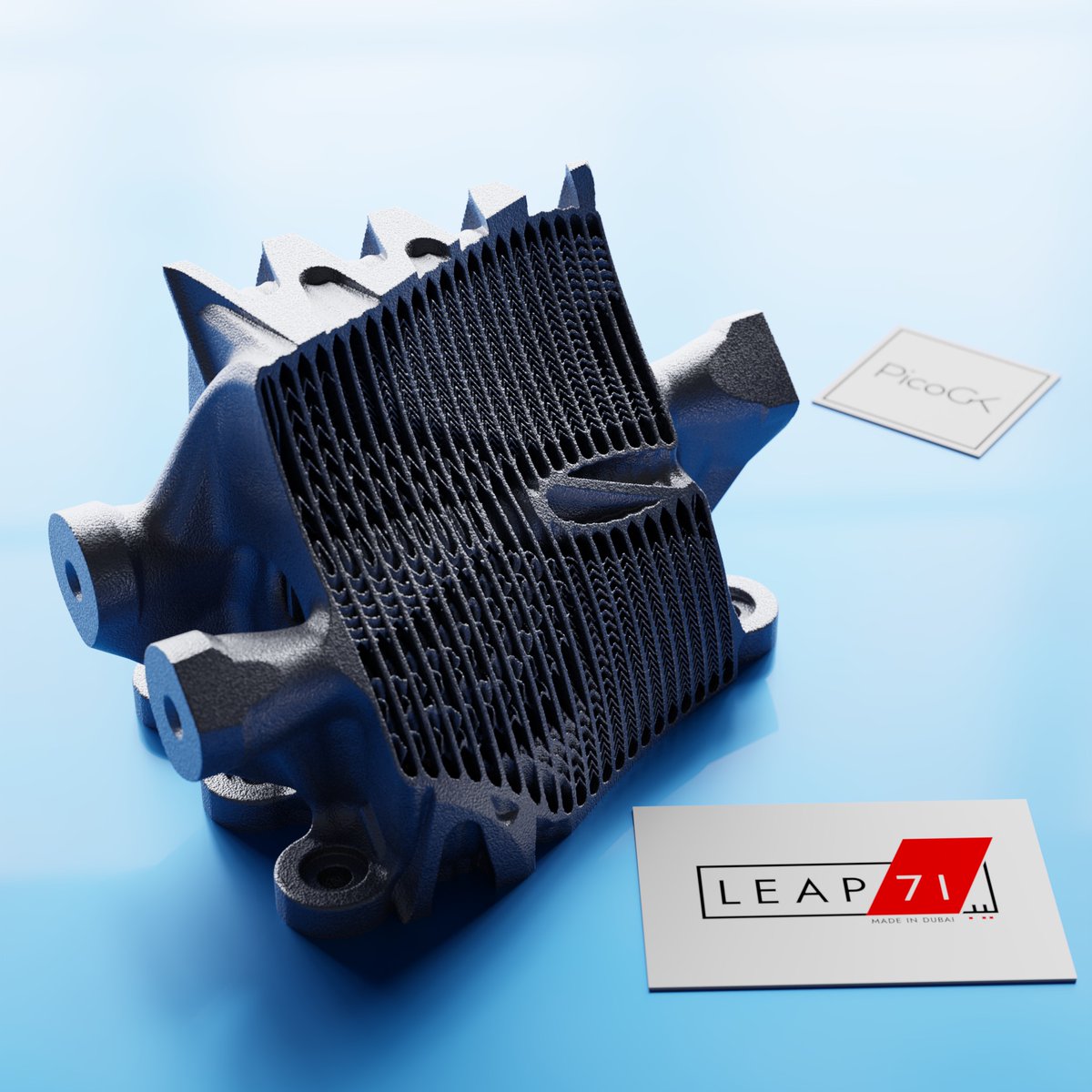 leap_71's tweet image. Made on #opensource @PicoGK — check out our gallery of images of the objects we created through #ComputationalEngineering — all available under #CreativeCommons CC BY-SA for your re-use. picogk.org/Gallery.html