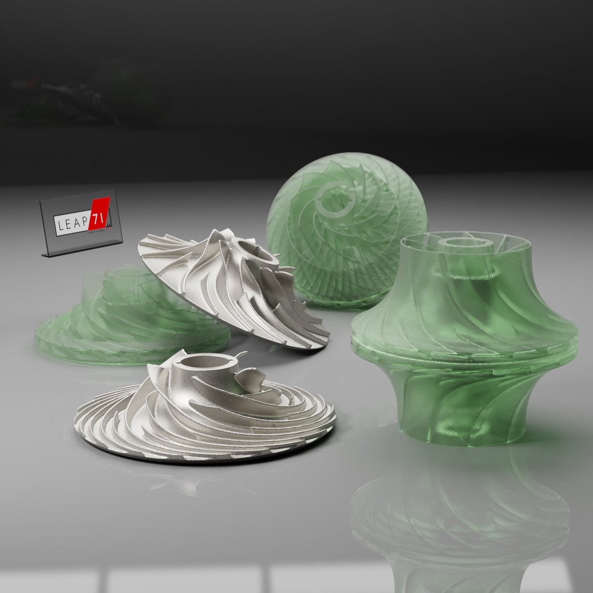 leap_71's tweet image. Made on #opensource @PicoGK — check out our gallery of images of the objects we created through #ComputationalEngineering — all available under #CreativeCommons CC BY-SA for your re-use. picogk.org/Gallery.html