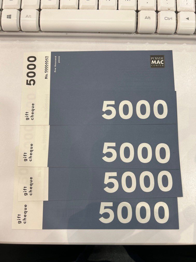 Mabby_0226's tweet image. #PowermacGiftCertificate #ForSale #Powermac