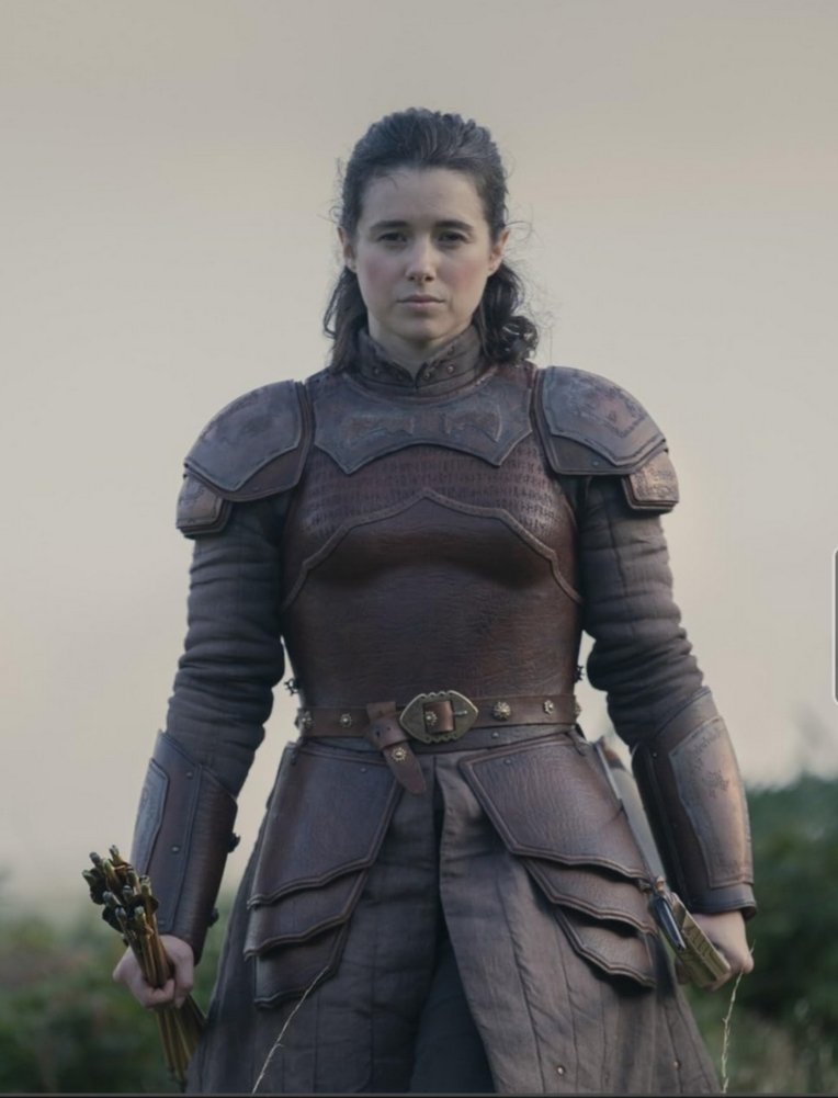 artofpolis's tweet photo. In case you haven't heard, Rachel Redford, our Fruzsi, played Rhea Royce, ill-fated first wife of Daemon Targaryen in the "House of Dragon". #SaveShadowAndBone #SixOfCrowsSpinoff #NoSmallParts https://t.co/dcpzyPTJw6