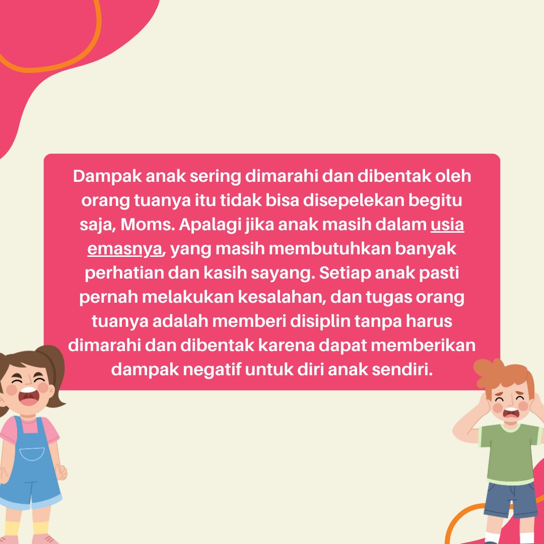 welovesupermom's tweet photo. Marah dan bentak bukanlah cara terbaik untuk membimbing anak. Yuk temukan cara-cara bijak mendidik dengan penuh kasih, menciptakan lingkungan yang positif bagi pertumbuhan si kecil di SuperMom Indonesia. 💖👶 #SuperMomIndonesia #PendidikanPositif #BimbingDenganKasih https://t.co/jqP3fpDMf4