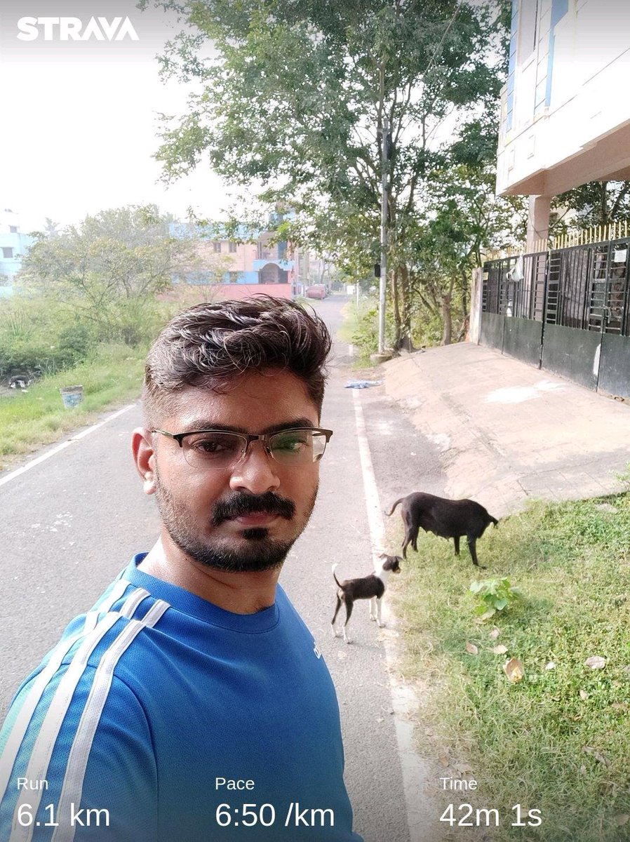 TagOptimus's tweet image. 6k Jog, embarrassed to jog in your locality? Yes, I  was embarrassed though I didn&apos;t care what others think about me, just do it!
#6kjog #running #runlocal #MorningMotivation  @runkarthikrun @TheRunningTimes @ssrivatsan @fitindiandad @IamShajanSamuel @I_Madcap @singhcredible