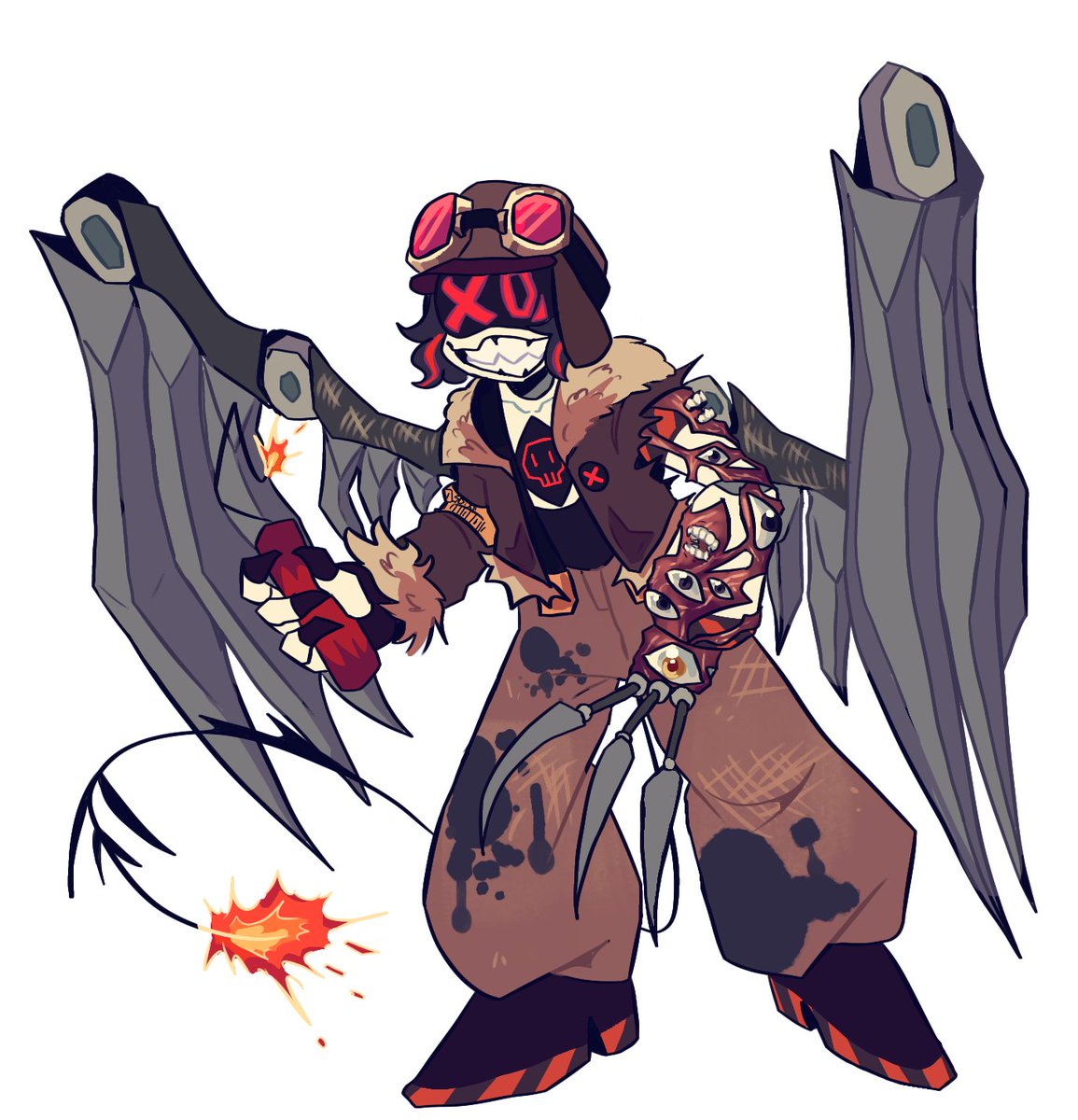 Inkpawe's tweet photo. Design trade with @Inhabbited_24 !!
Go follow em!!
#murderdrones #murderdronesoc #glitchproductions #md #designtrade https://t.co/z8pbC5TVLI