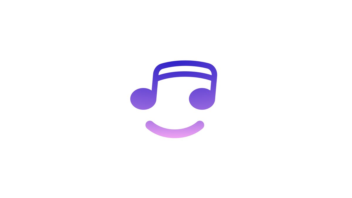 mmarcusfei's tweet photo. The design concept for the Music Mate app is "A smiling music note." This symbol conveys a welcoming expression, fitting for a social app, while also representing the app's music function. https://t.co/yEmXUKTF7a