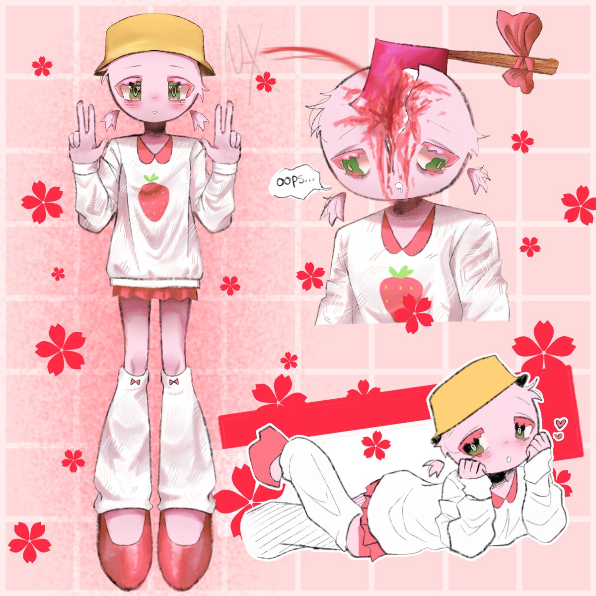 Nex_Miku's tweet photo. CW: Blood, Violence(?)
My new oc, Berry :3
#stickfigureoc #stickfigure #myic #oc #digitialart #ibispaintx https://t.co/L8aH38C1l5