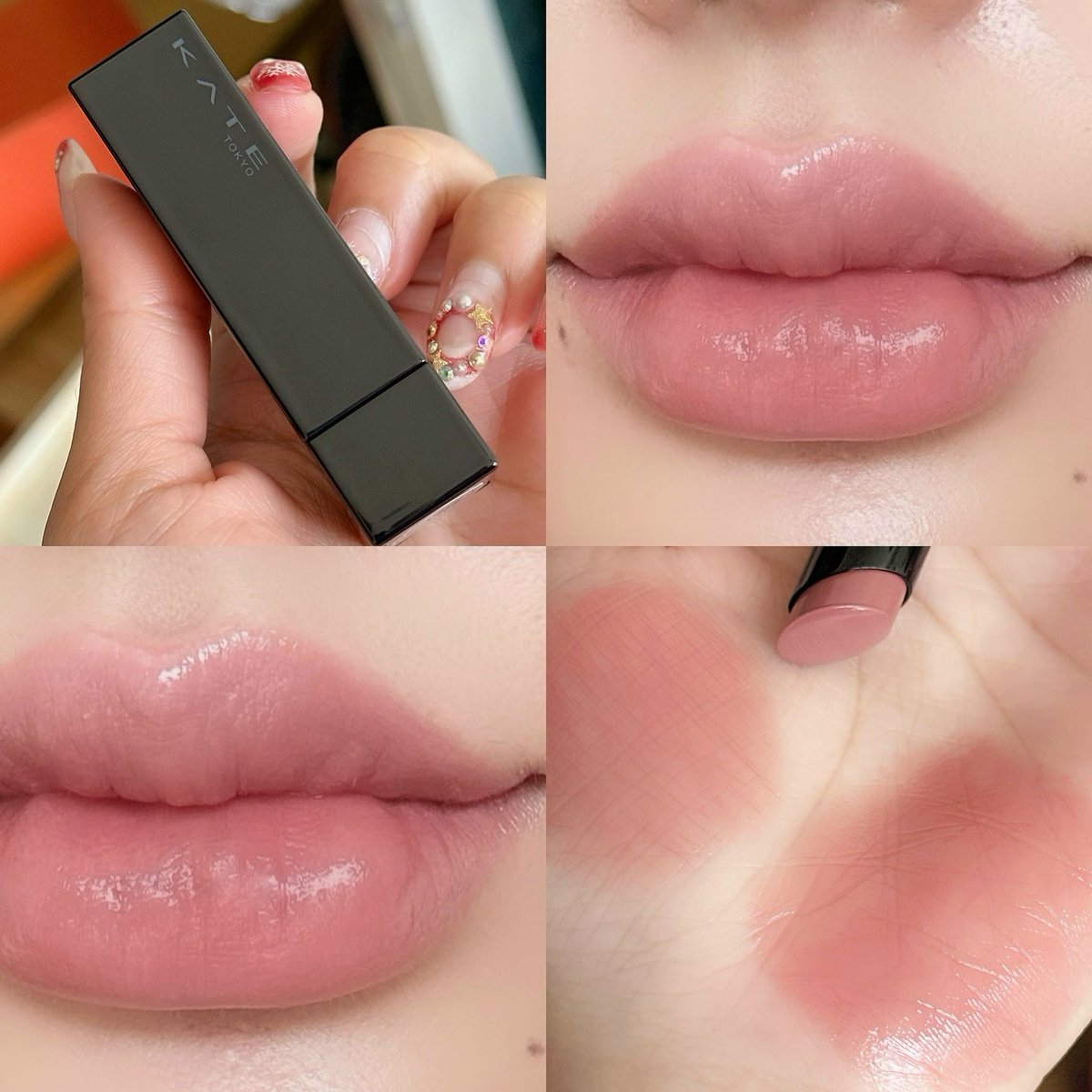 WiJupiter's tweet photo. ตำเพิ่มจนได้ KATE LIP MONSTER🥹อยากได้โทนนู้ดเพิ่ม สี103นู้ดน้ำตาลอมชมพูสวยถูกใจ ไม่แต่งหน้าก็รอด���ด้สีปากธรรมชาติระเรื่อ แต่งหน้าได้ลุคสวยคลีน 💋✨ https://t.co/eYmrtu5A1h